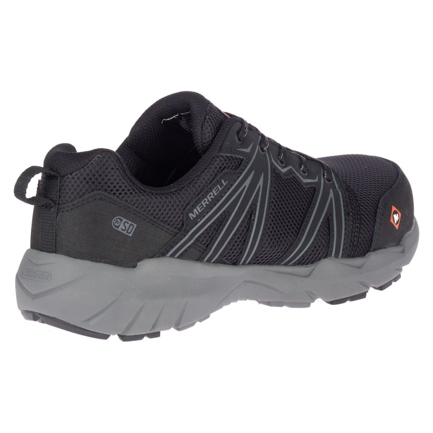 Chaussure de Securite Merrell Fullbench Superlite Alloy Toe SD+ Noir Femme | F.E.XUSV